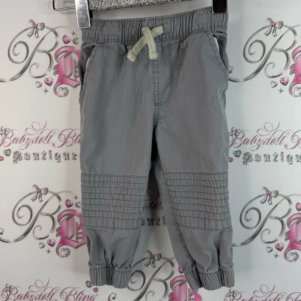 The Children's Place pants cargo style charcoal Gray Joggers for Kids baby